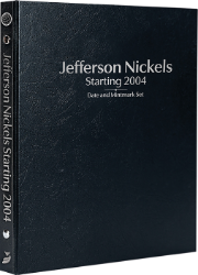 Jefferson Nickels Starting 2004, Date & Mintmark Set P, D & S (Black)