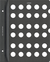 Blank Page, Cent (Black)