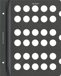 Blank Page, Nickel (Black)