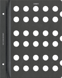 Blank Page, Dime (Black)