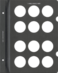 Blank Page, Large Dollar (Black)