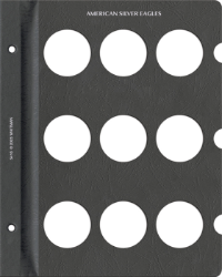 Blank Page, Silver Eagle (Black)