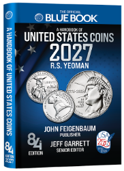 2027 Blue Book, Handbook of US Coins, Hardcover