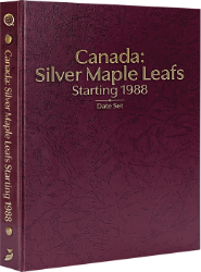 Canada Silver Maple Leafs: Starting 1988 Date Set (Burgundy)