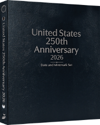 United States 250th Anniversary Collection: 2026 Date & Mintmark Set (Black)