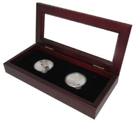 Guardhouse Glass-top Wood Display Box -GH-W1800: (2L)