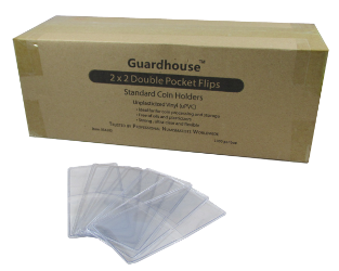 2x2 Coin Flip Unplasticized Bulk - 1000/Box