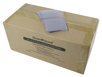 2.5x2.5 Coin Flip Unplasticized Bulk - 1000/Box