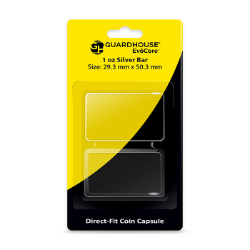 1 oz Silver Bar Direct Fit EvoCore Capsule - Retail Card