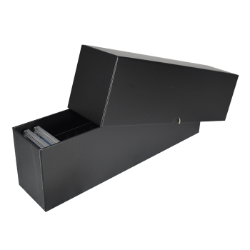 NGC and PCGS Slab Storage Box - Holds 20 Certified Coins (Black)