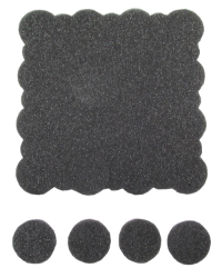 39mm Foam Slug for Medallion and ASE Tubes (100 Pack)