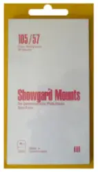 105x57 Showgard Plate Blocks and Covers (Clear)