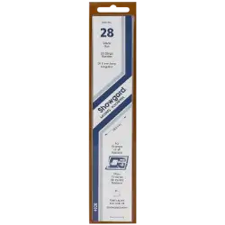 Showgard Mounts - 215mm Strips (Black) - 28x215mm