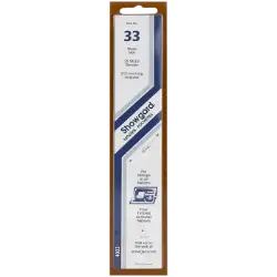 Showgard Mounts - 215mm Strips (Black) - 33x215mm