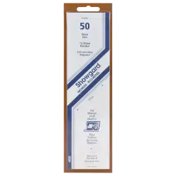 Showgard Mounts - 215mm Strips (Black) - 50x215mm