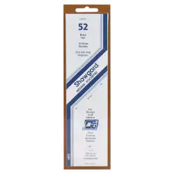 Showgard Mounts - 215mm Strips (Black) - 52x215mm