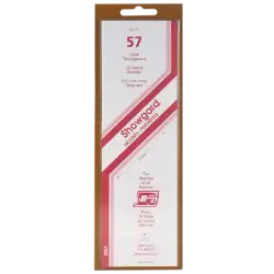 Showgard Mounts - 215mm Strips (Clear) - 57x215mm