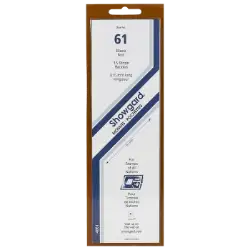 Showgard Mounts - 215mm Strips (Black) - 61x215mm