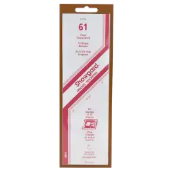 Showgard Mounts - 215mm Strips (Clear) - 61x215mm