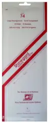 Showgard Mounts - 240mm Strips (Clear) - 74x240mm