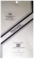 Showgard Showgard Mounts - 240mm Strips (Black) - 100x240mm