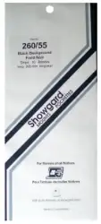 260x55 Showgard Blocks, Strips and Souvenir Sheets (Black)