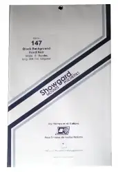 147 Showgard Strips Accomodation Range 264mm (Black)