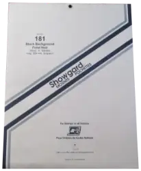 181 Showgard U.S. Sheets Calder All Aboard (Black)