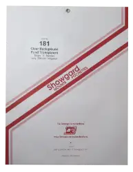 181 Showgard U.S. Sheets Calder All Aboard (Clear)