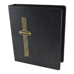 Standard Size Supersafe Binder - Black