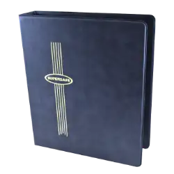 Standard Size Supersafe Binder - Blue