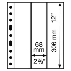 3 Vertical Grande Pages, Clear