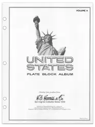 Plate Block Album Pages Vol. A (1901-1963)