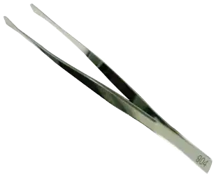 Round Tip Tongs - 6"