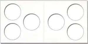 Cowens Mylar 3 Hole - 100 Packs