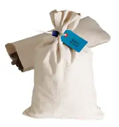 Duck Cloth Money Bag - 9x17.5
