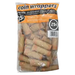 36 Quarter Preformed Coin Wrappers