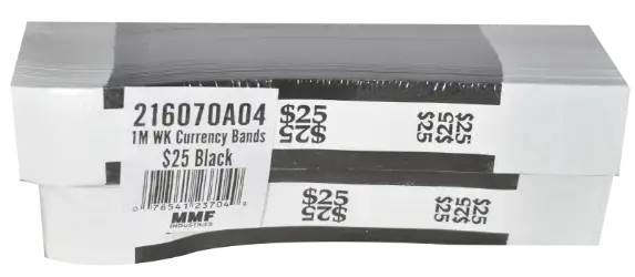 Currency Straps $25 - Black