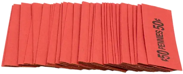 Flat Penny Coin Wrappers