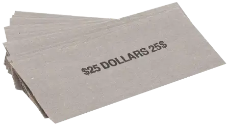 Flat Small Dollar Coin Wrappers