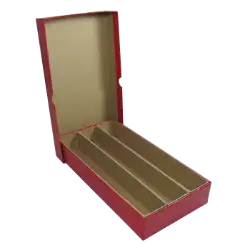 Triple Row Box 1.5x1.5 - 10" - Red