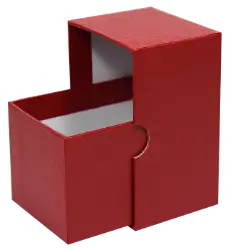 Single Row Slab or Crown Box - 4.5"- Red