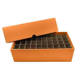 Quarter Tube Boxes - Holds 50 Tubes