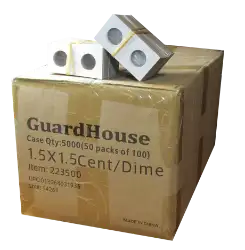 Guardhouse 1.5x1.5 Cent/Dime - 100/Bundle
