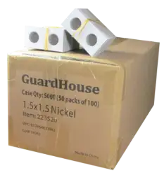 Guardhouse 1.5x1.5 Nickel - 100/Bundle