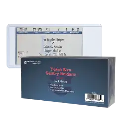 Ticket Size Sentry Holders - 3x7