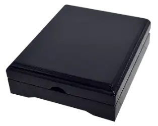Wood Piano Finish Display Box - 1 Slab
