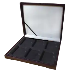 Universal Wood Display Box - 6 Slabs
