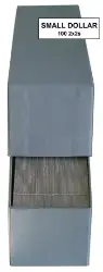 Boxed Paper 2x2s Small Dollar - 100/Box