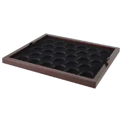 Small Capsule Tray -  Holds 28 Round Small Sized Guardhouse Coin Capsules